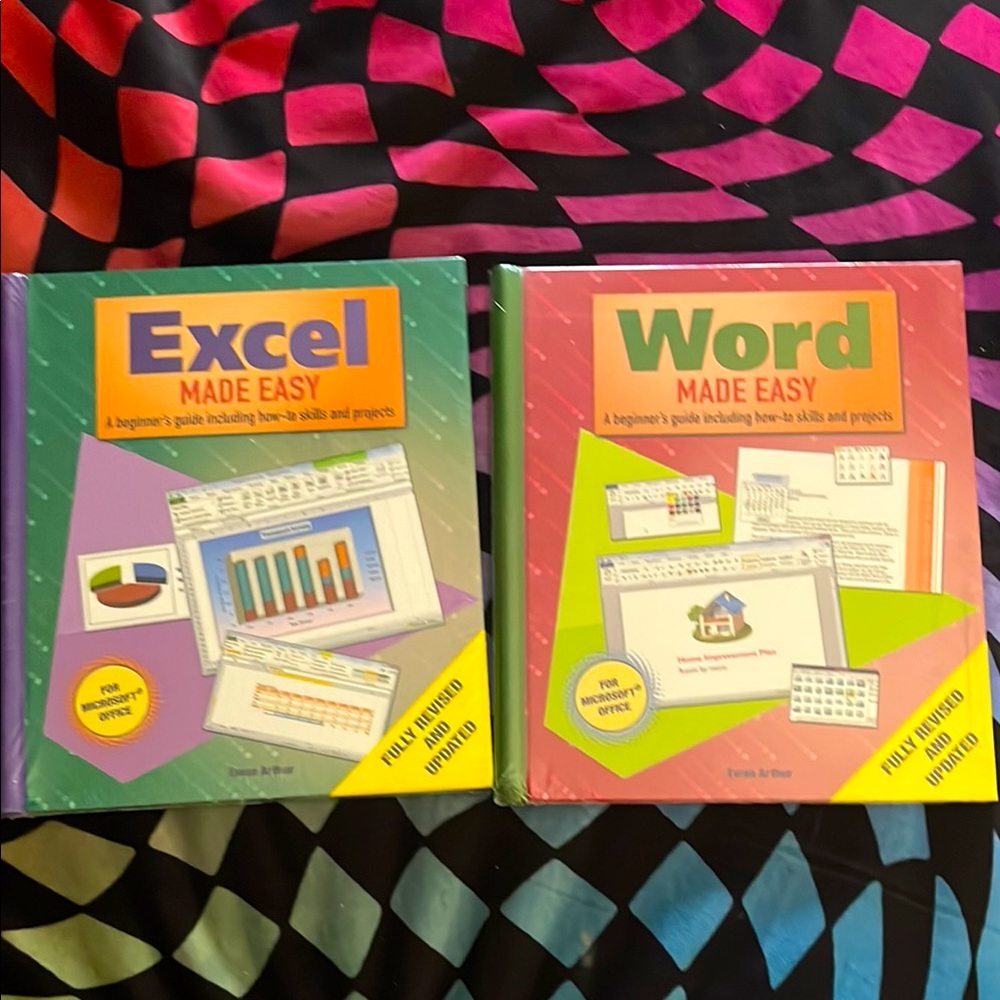 ✨🆕BNWT!Excel & Word Made Easy Beginners Guide To the Program Books!SEALED!✨